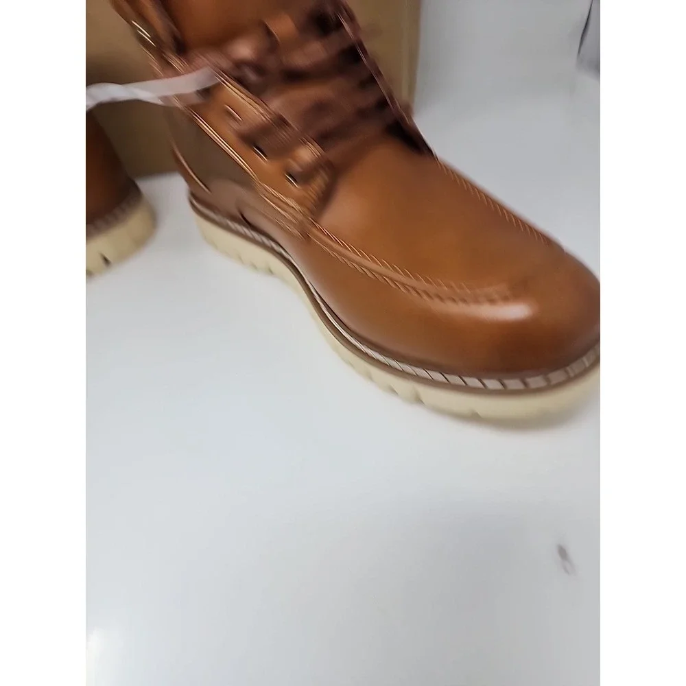 Steve Madden Men's‎ Bleeker Boot Size 8 Cognac